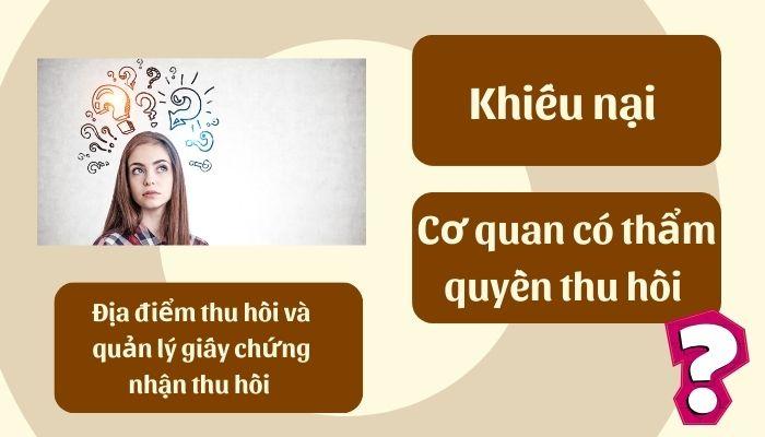 Một vài chú ý với các trường hợp nhà nước không thu hồi giấy chứng nhận quyền sử dụng đất. 