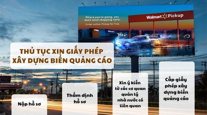 Thủ tục cấp phép xây dựng biển quảng cáo