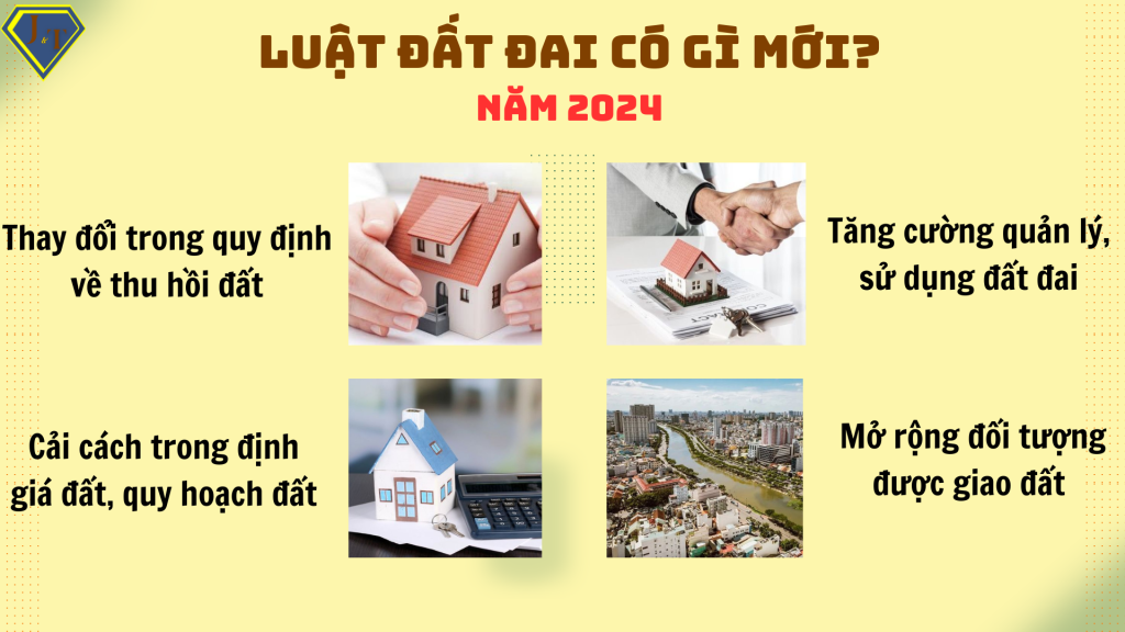 18 điểm mới trong Luật Đất đai 2024