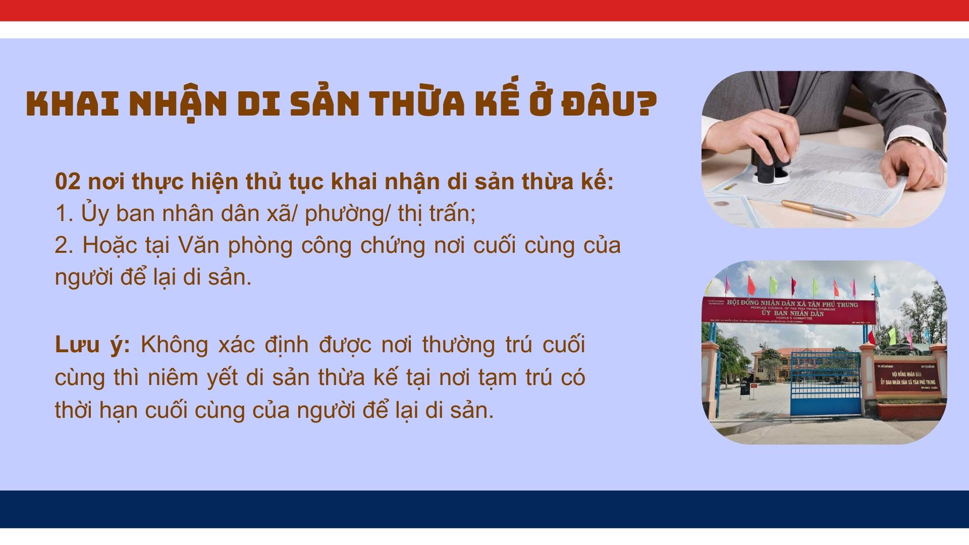 02 nơi nộp hồ sơ khai nhận di sản thừa kế