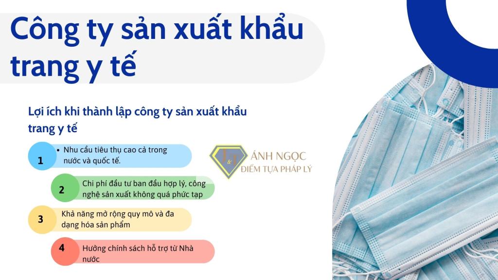 Sản xuất khẩu trang y tế là ngành nghề đầy tiềm năng