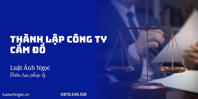 Thành lập công ty cầm đồ