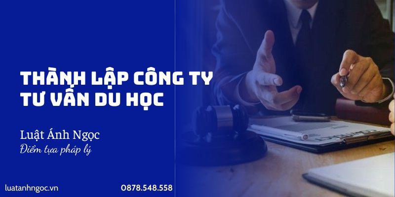 Thành lập công ty tư vấn du học