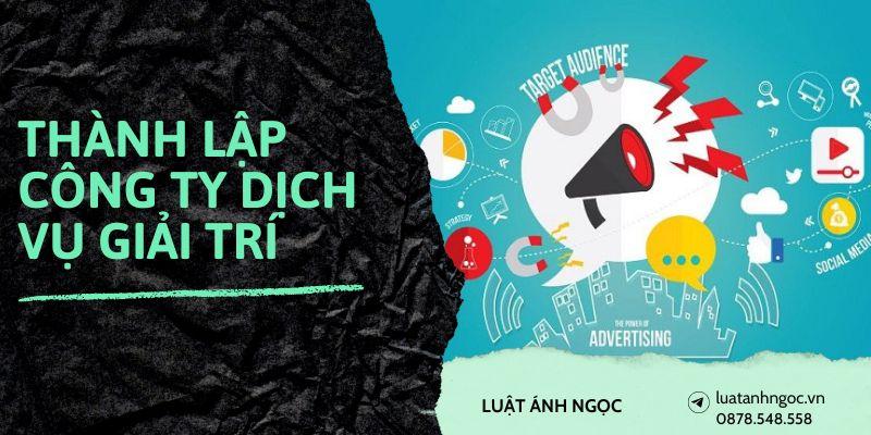 Thành lập công ty giải trí