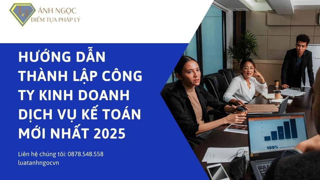 Thành lập công ty kinh doanh dịch vụ kế toán
