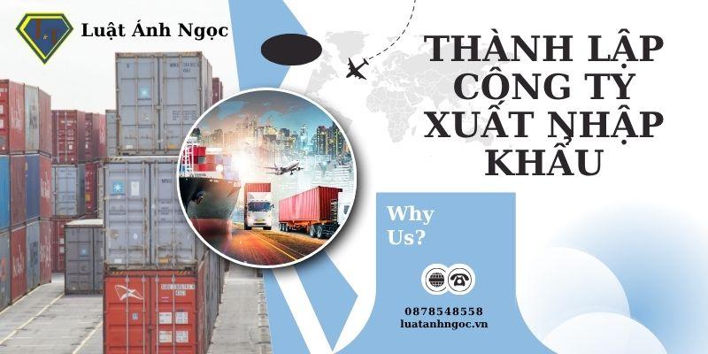 Thành lập công ty xuất nhập khẩu