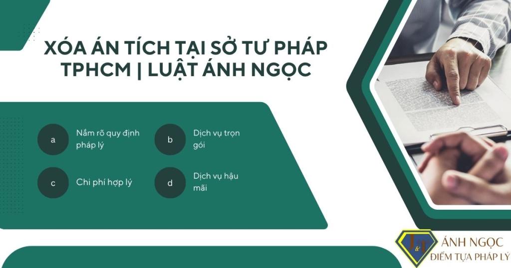 Xóa án tích tại Sở Tư pháp Thành phố Hồ Chí Minh _ Luật Ánh Ngọc 