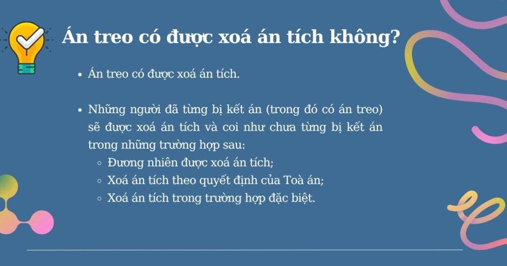 Án treo có được xoá án tích không?