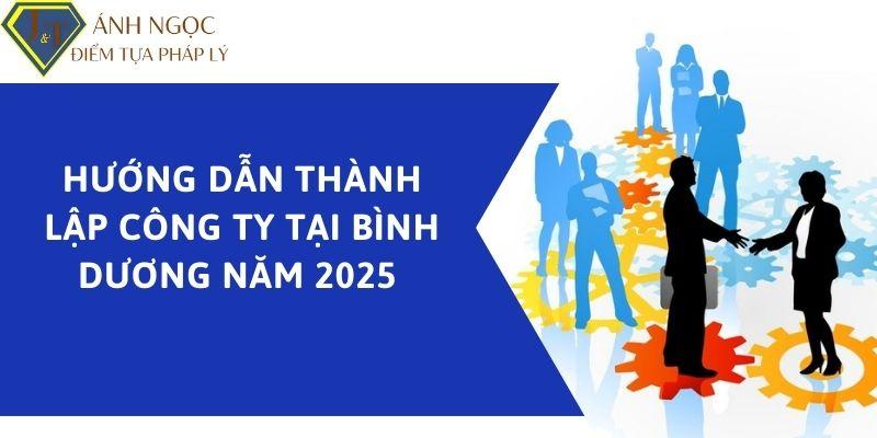 Thành lập công ty tại bình dương