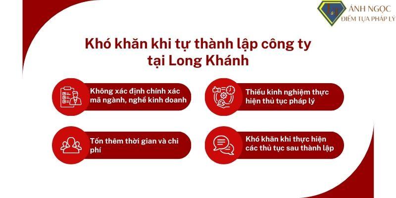 Khó khăn khi tự thành lập công ty tại Long Khánh Khó khăn khi tự thành lập công ty tại Long Khánh