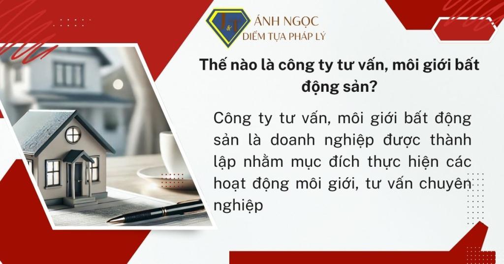 Thế nào là công ty tư vấn, môi giới bất động sản? 