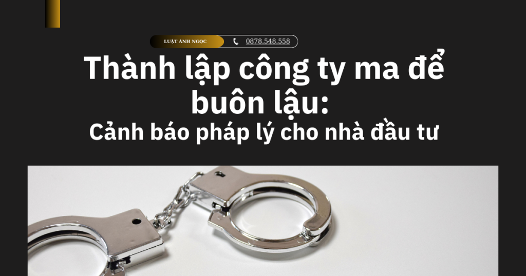 Xử lý thuê người đứng tên thành lập công ty để buôn lậu