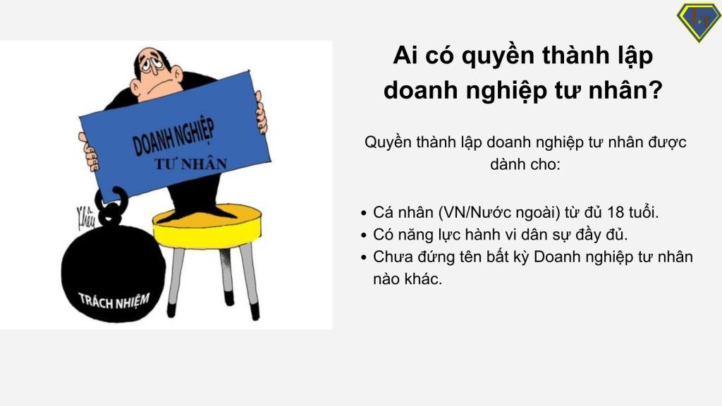 Những đối tượng nào được quyền thành lập doanh nghiệp tư nhân