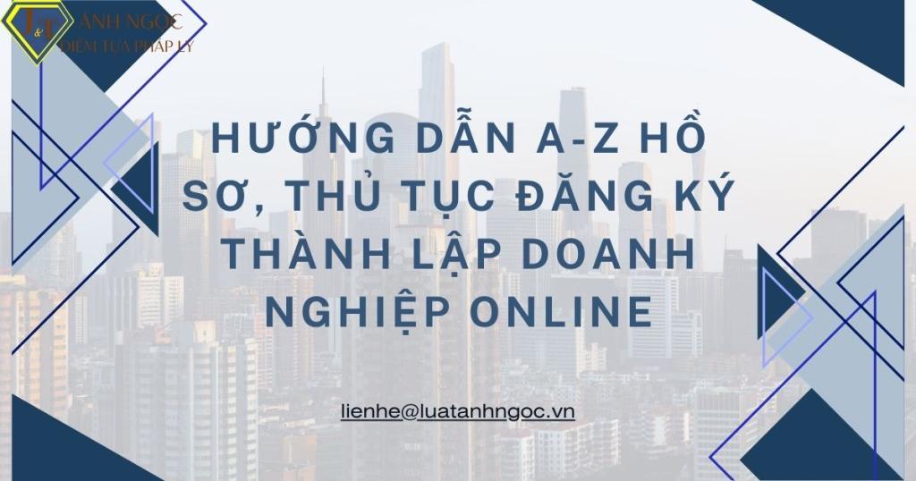 Đăng ký thành lập doanh nghiệp online