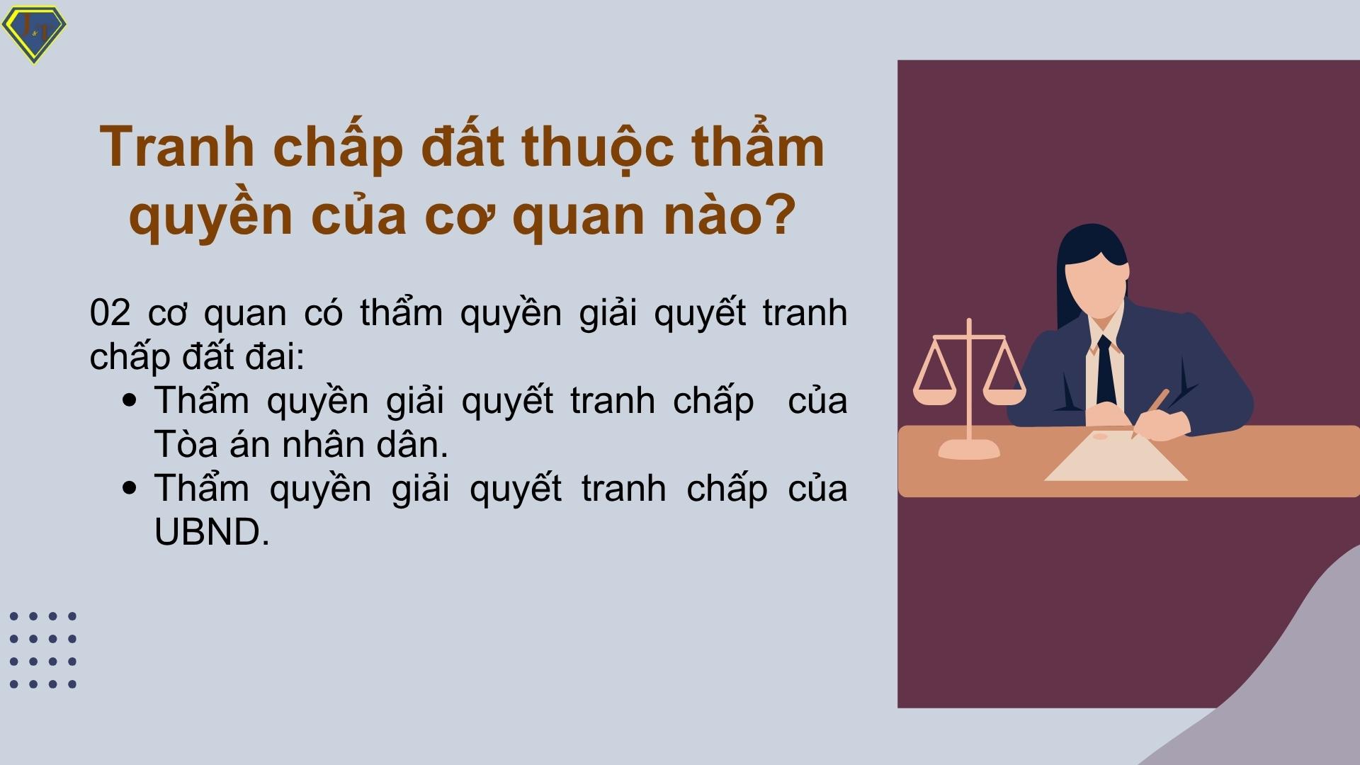 Thẩm quyền giải quyết tranh chấp đất đai của Tòa án và UBND