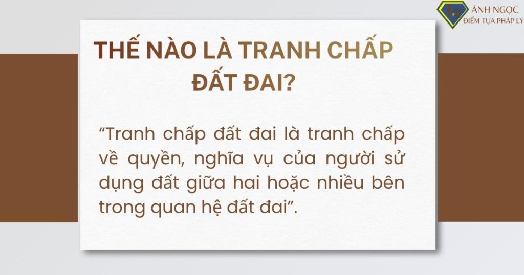 Thế nào là tranh chấp đất đai?