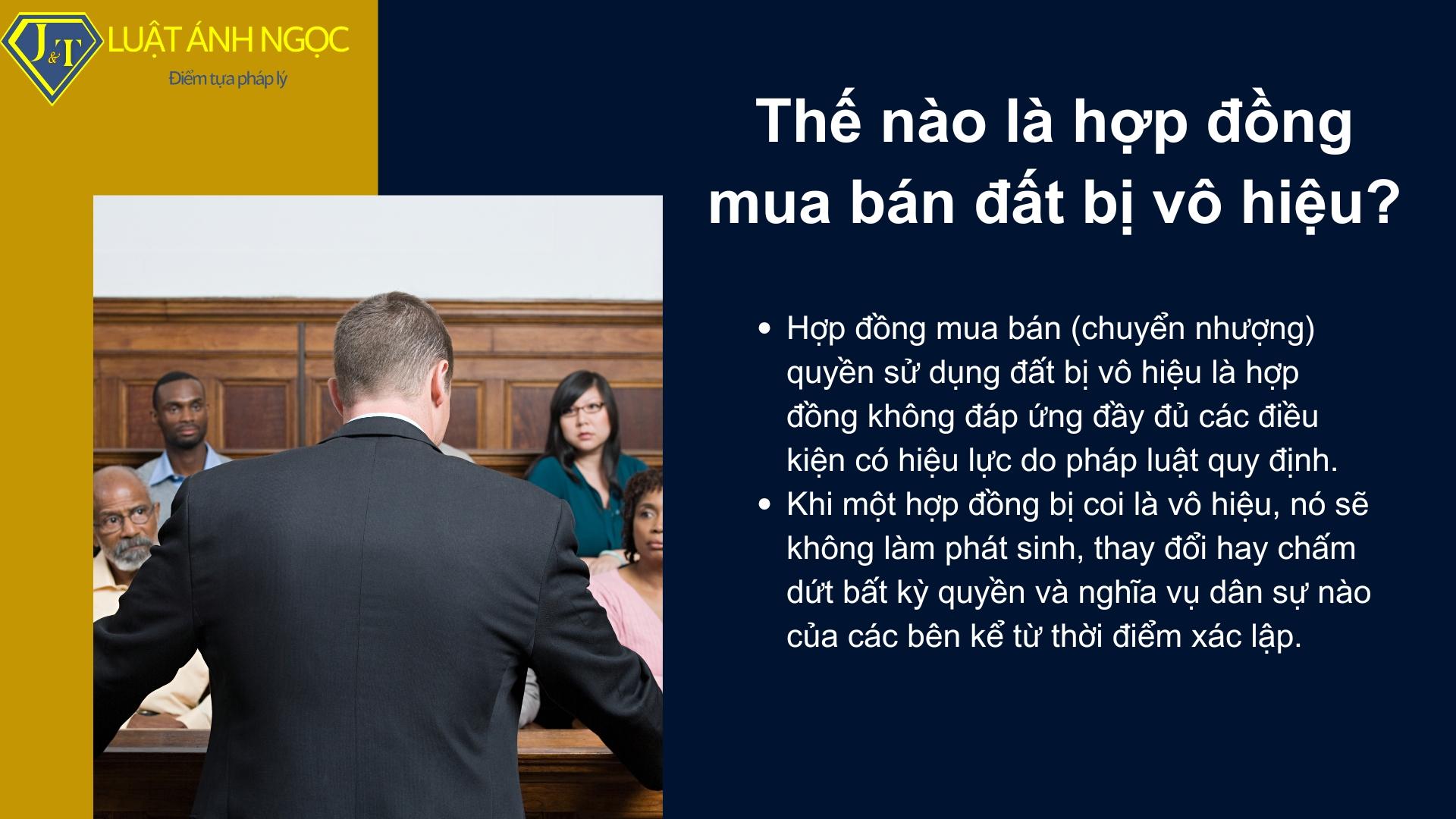 Hợp đồng đất bị vô hiệu được hiểu như thế nào?