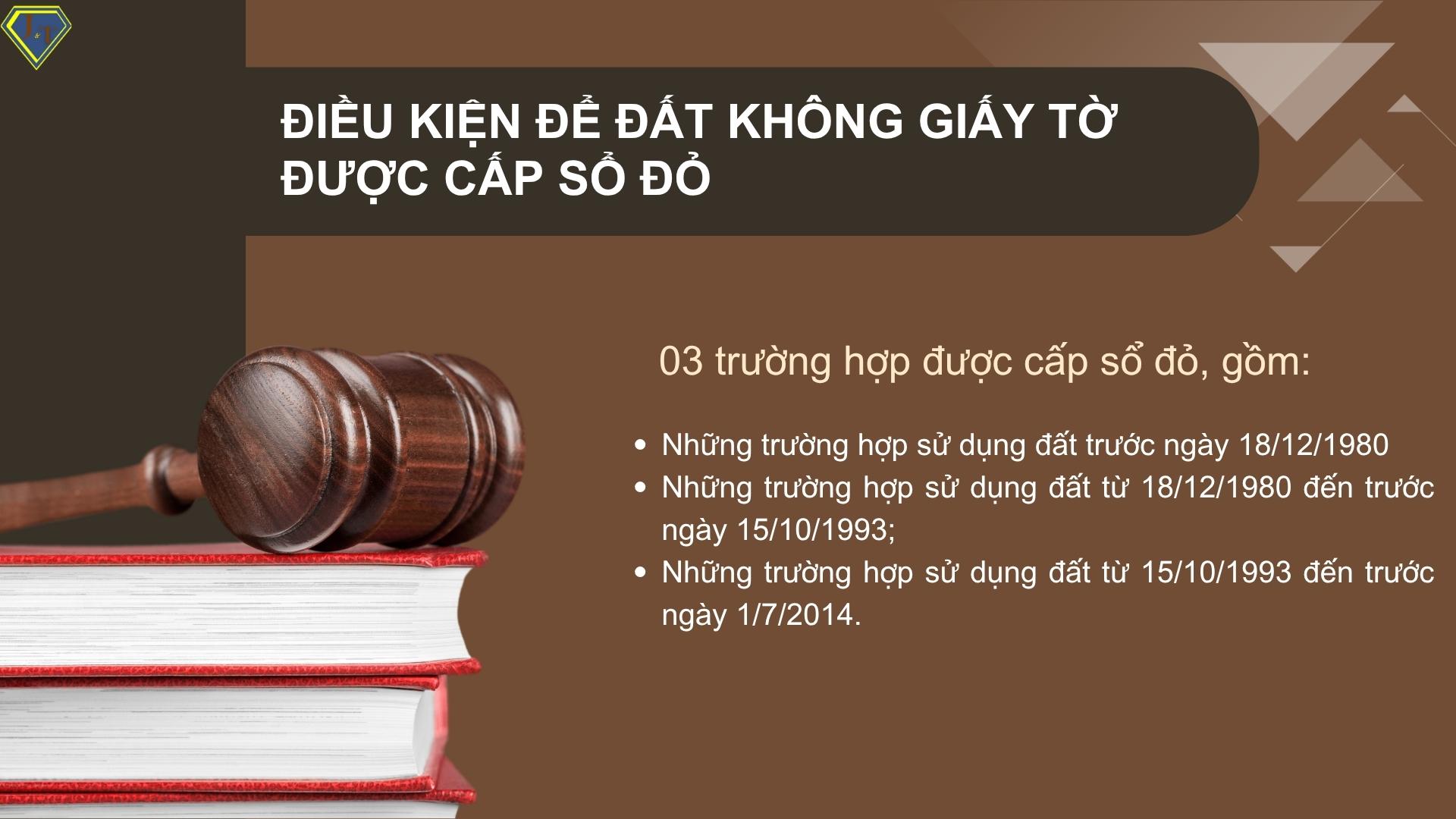 Trường hợp để đất không có giấy tờ được cấp sổ