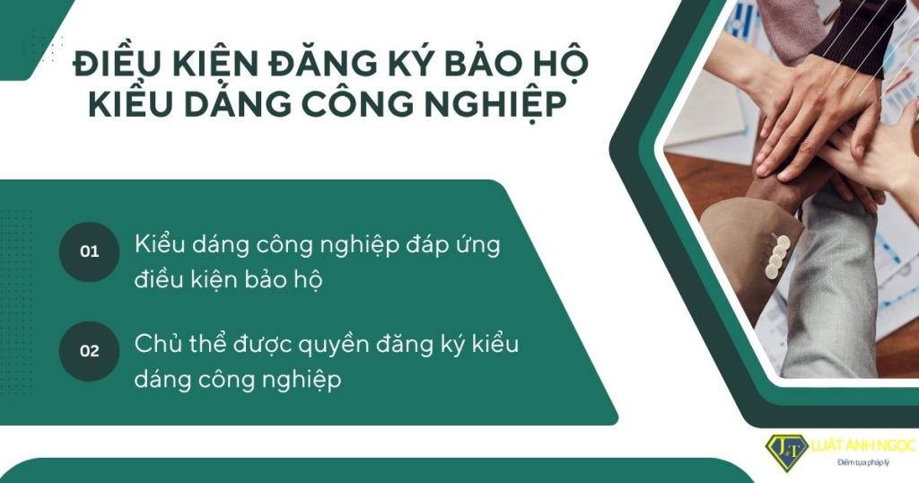 Điều kiện đăng ký bảo hộ kiểu dáng công nghiệp