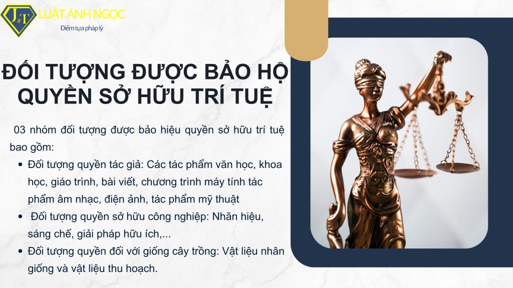 03 nhóm được bảo hộ quyền sở hữu trí tuệ