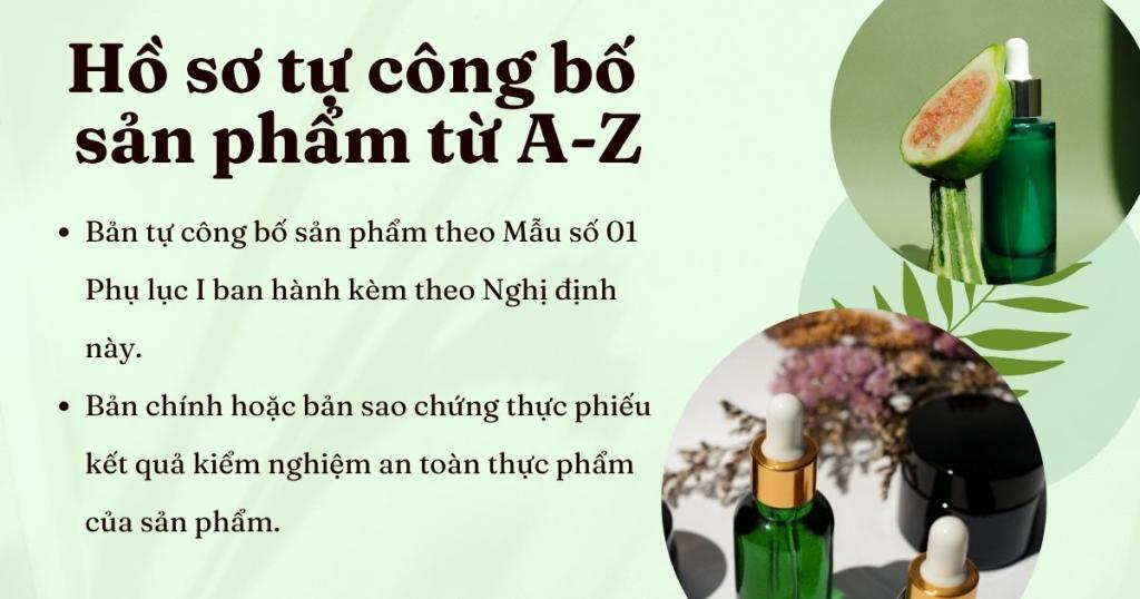 Hồ sơ tự công bố sản phẩm từ A-Z