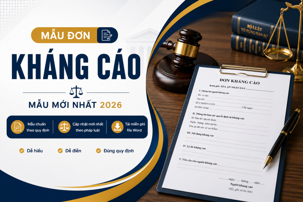 Mẫu đơn kháng cáo