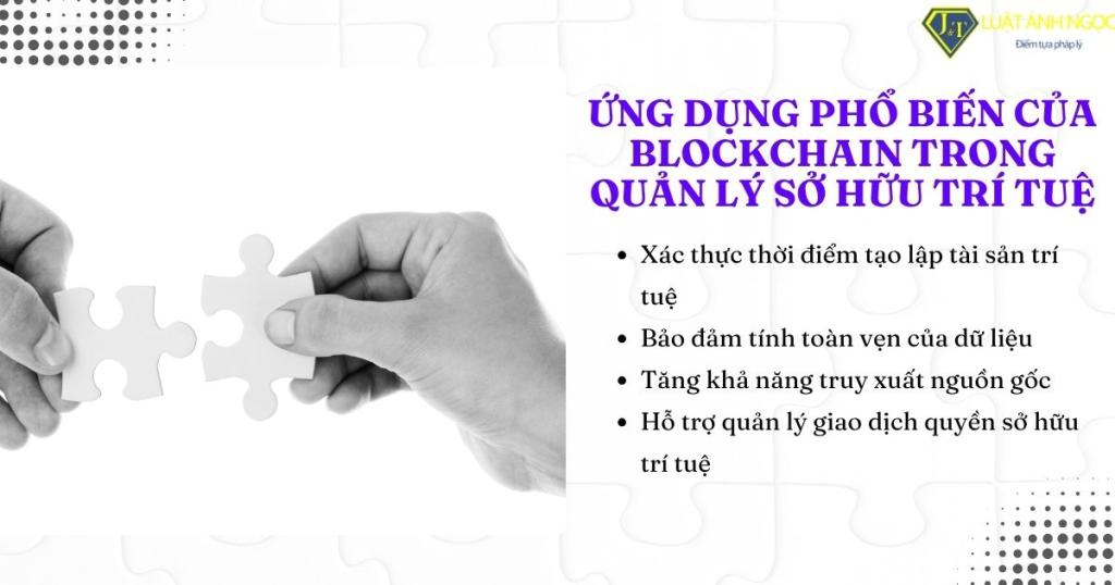 Ứng dụng phổ biến của blockchain trong quản lý Sở hữu trí tuệ